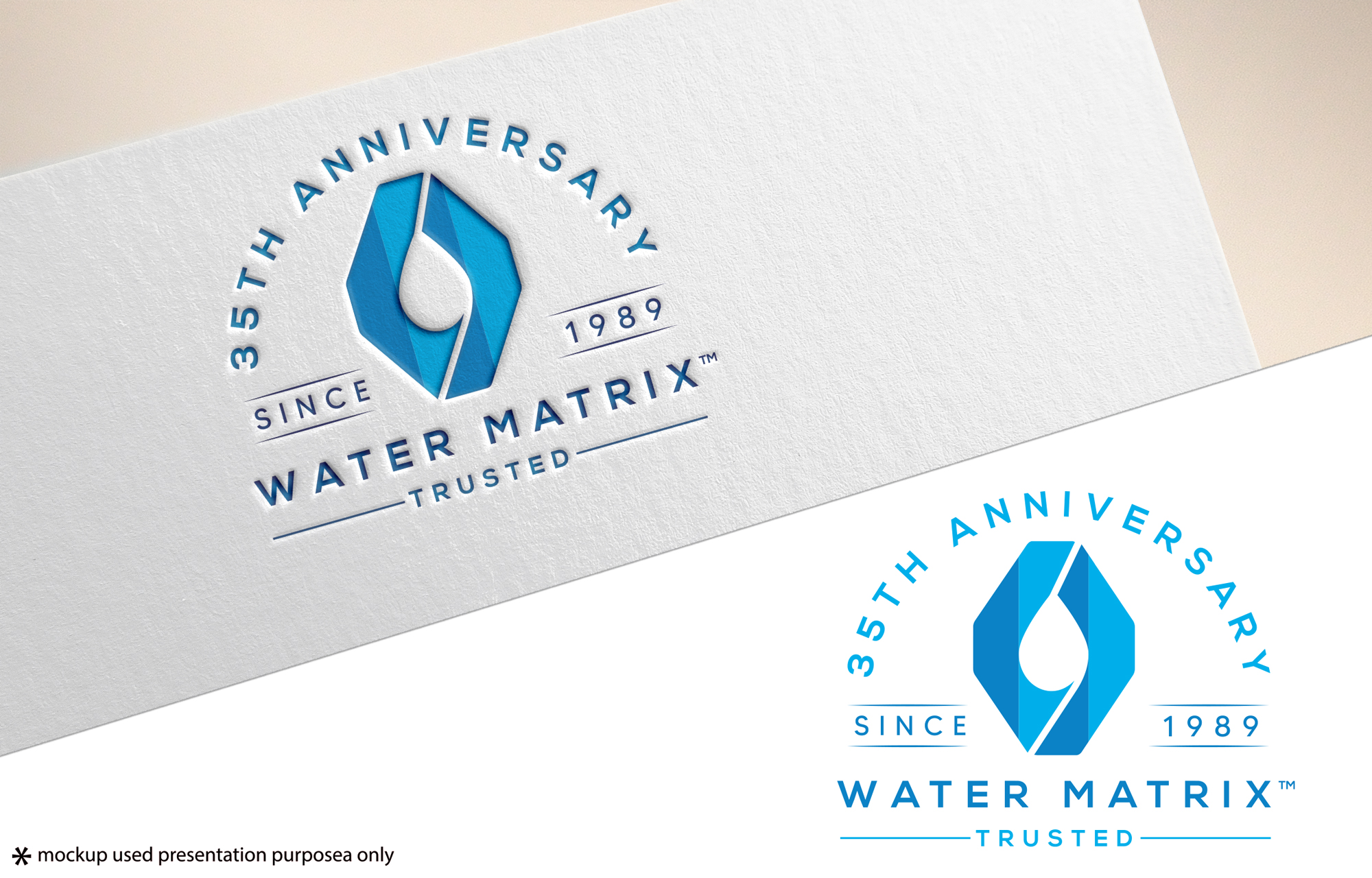Diseño de Logo por Rubia@ para WATER MATRIX | Diseño #34154320