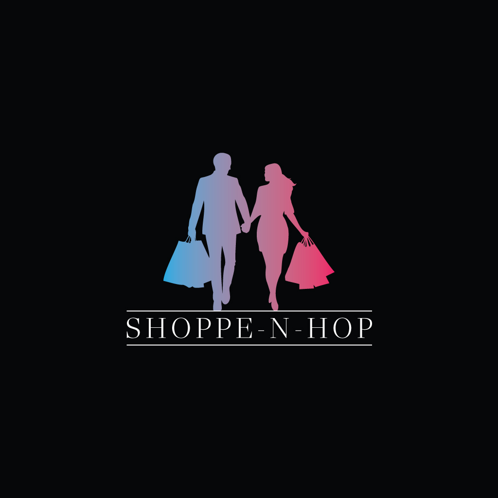 Logo Design by JohnnyCactus for Shoppe-n-Hop | Design #34184134