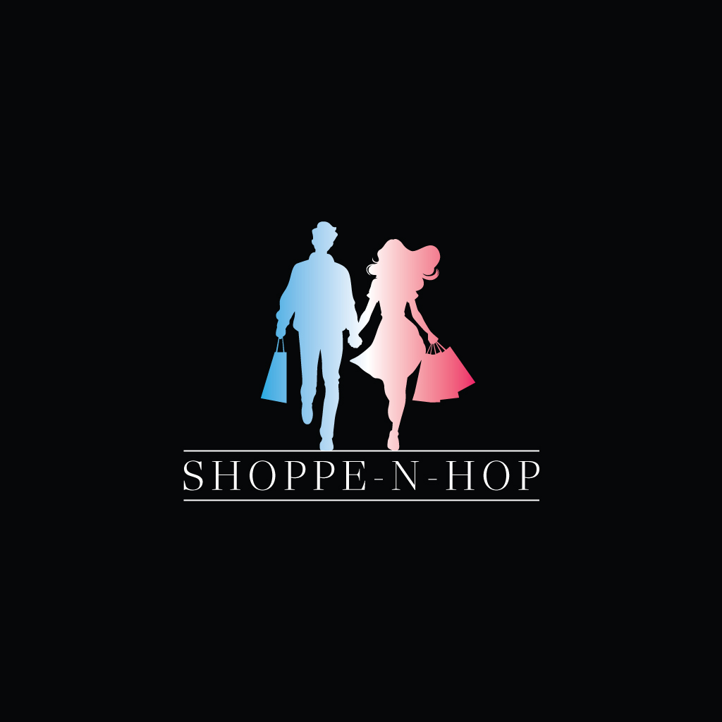 Logo Design by JohnnyCactus for Shoppe-n-Hop | Design #34197607
