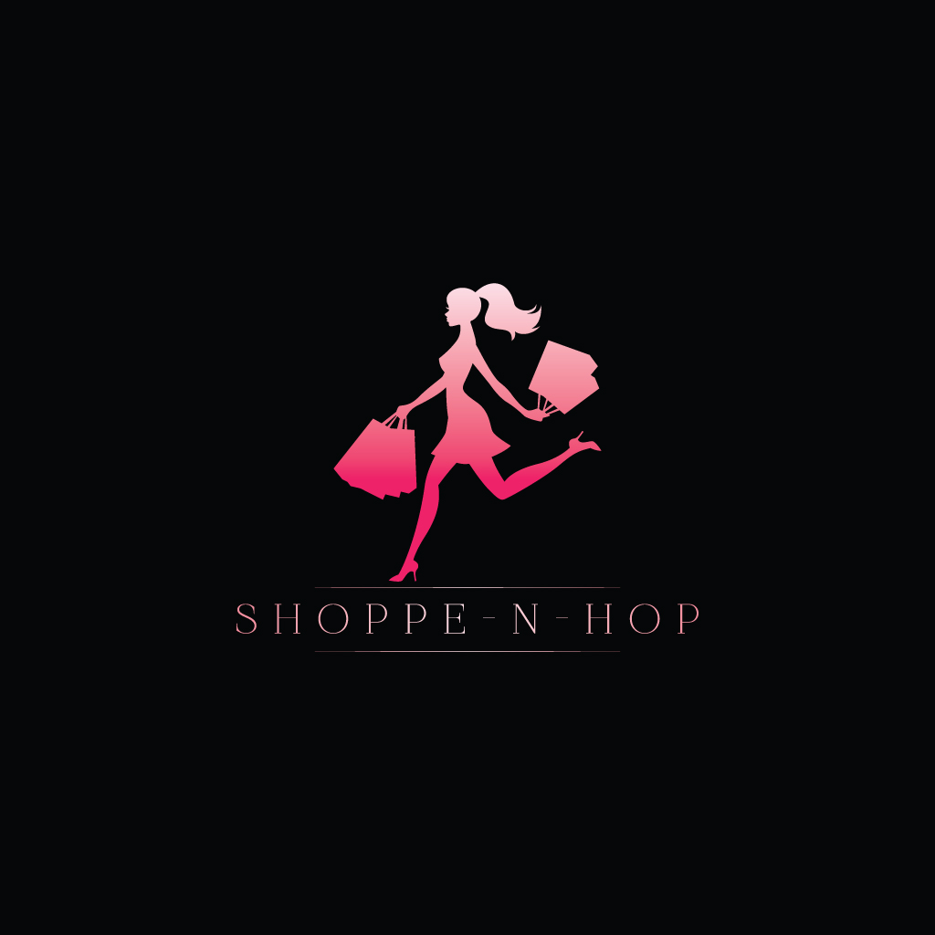 Logo Design by JohnnyCactus for Shoppe-n-Hop | Design #34228680