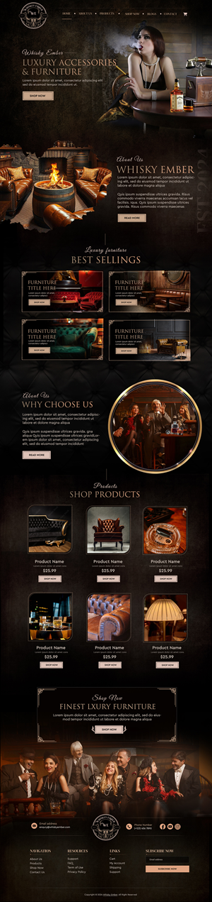 Web Design by Blue Sparrow for this project | Design: #34171035