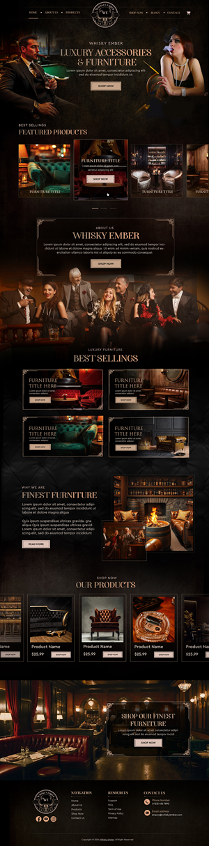 Web Design by Blue Sparrow for this project | Design: #34171226