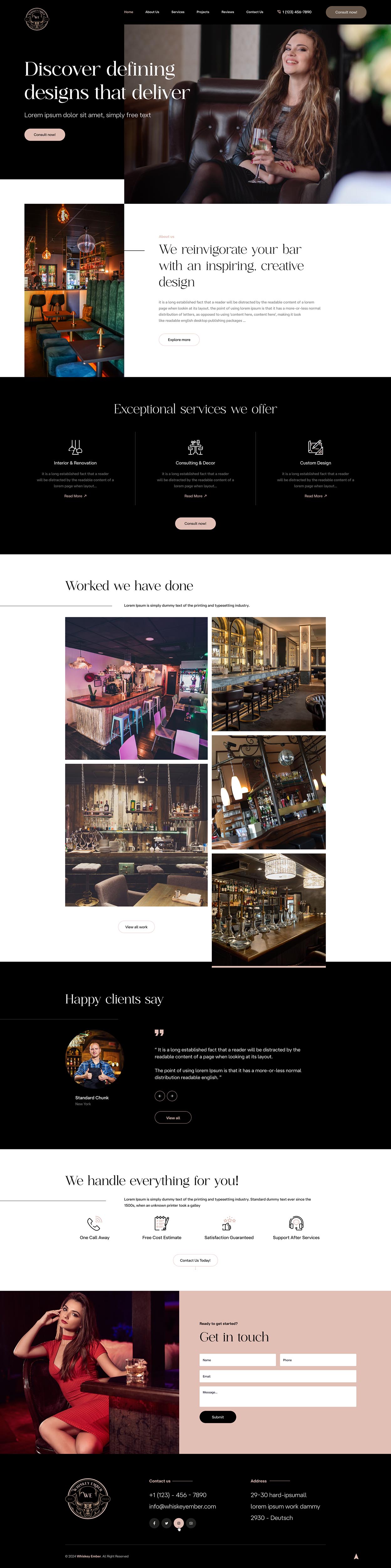 Web Design by Ved Web Services for this project | Design #34159330