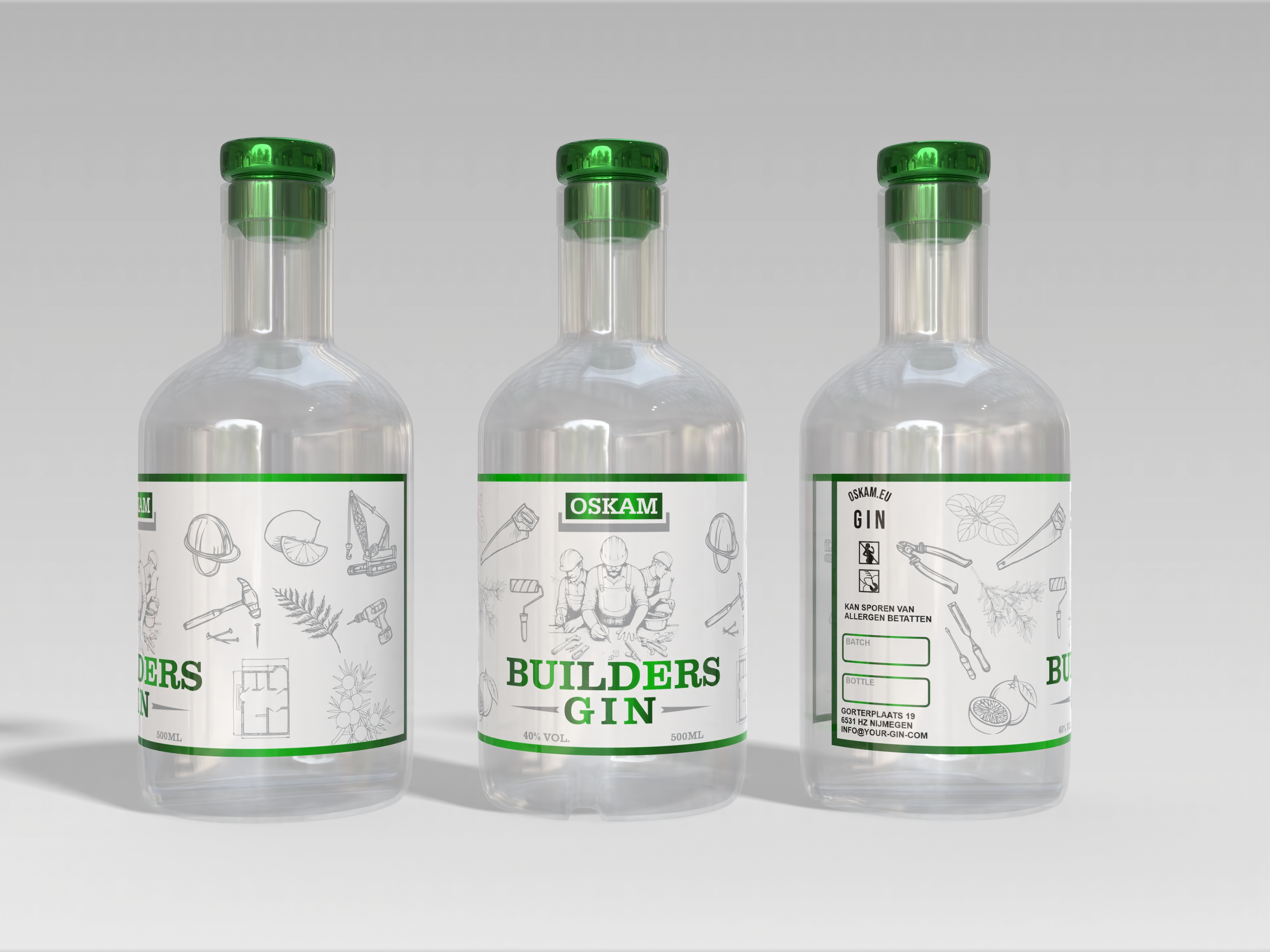 Label Design by Jose Loaiza for BOUWBEDRIJF OSKAM - BUNNIK B.V. | Design #34153010