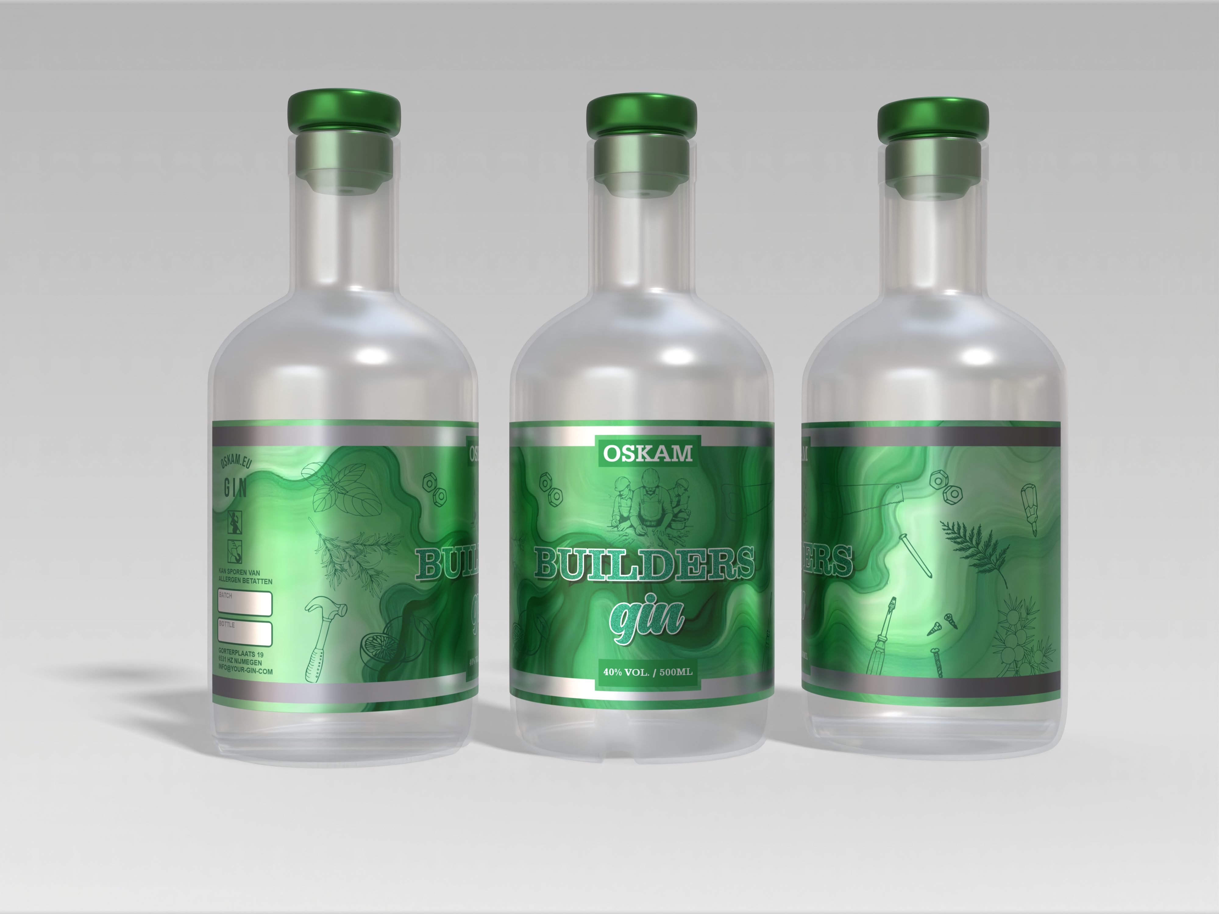 Label Design by Jose Loaiza for BOUWBEDRIJF OSKAM - BUNNIK B.V. | Design #34153931