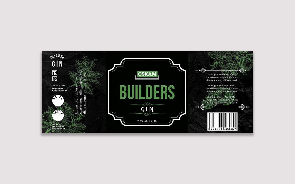 Label Design by Zonda Studio for BOUWBEDRIJF OSKAM - BUNNIK B.V. | Design #34158212