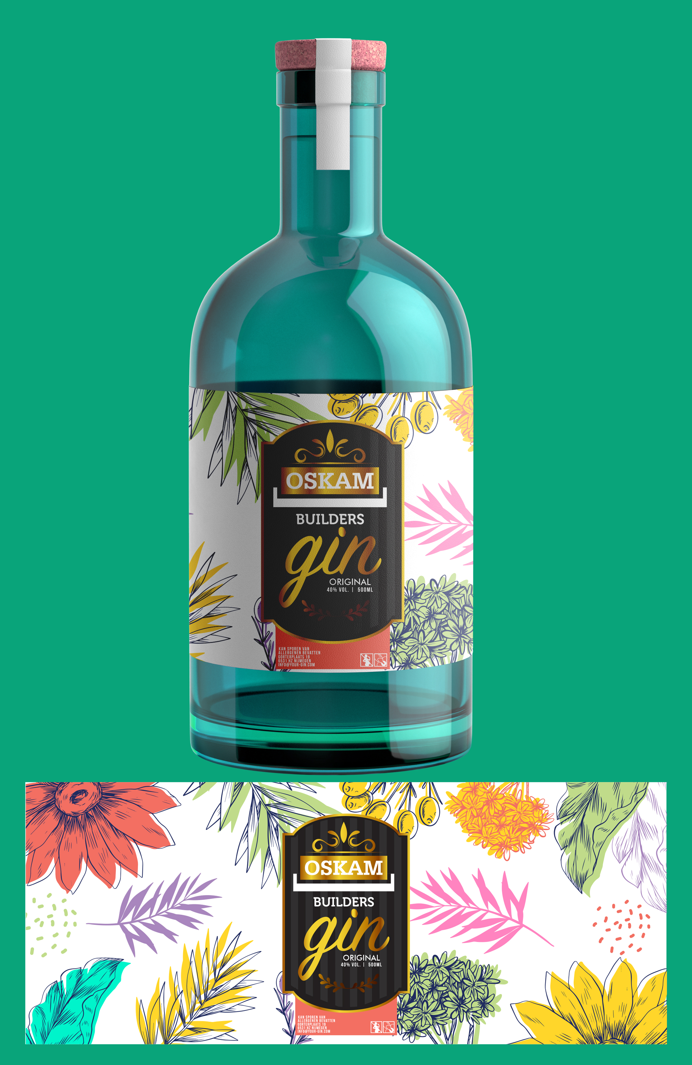 Label Design by Designer Thamara for BOUWBEDRIJF OSKAM - BUNNIK B.V. | Design #34155159