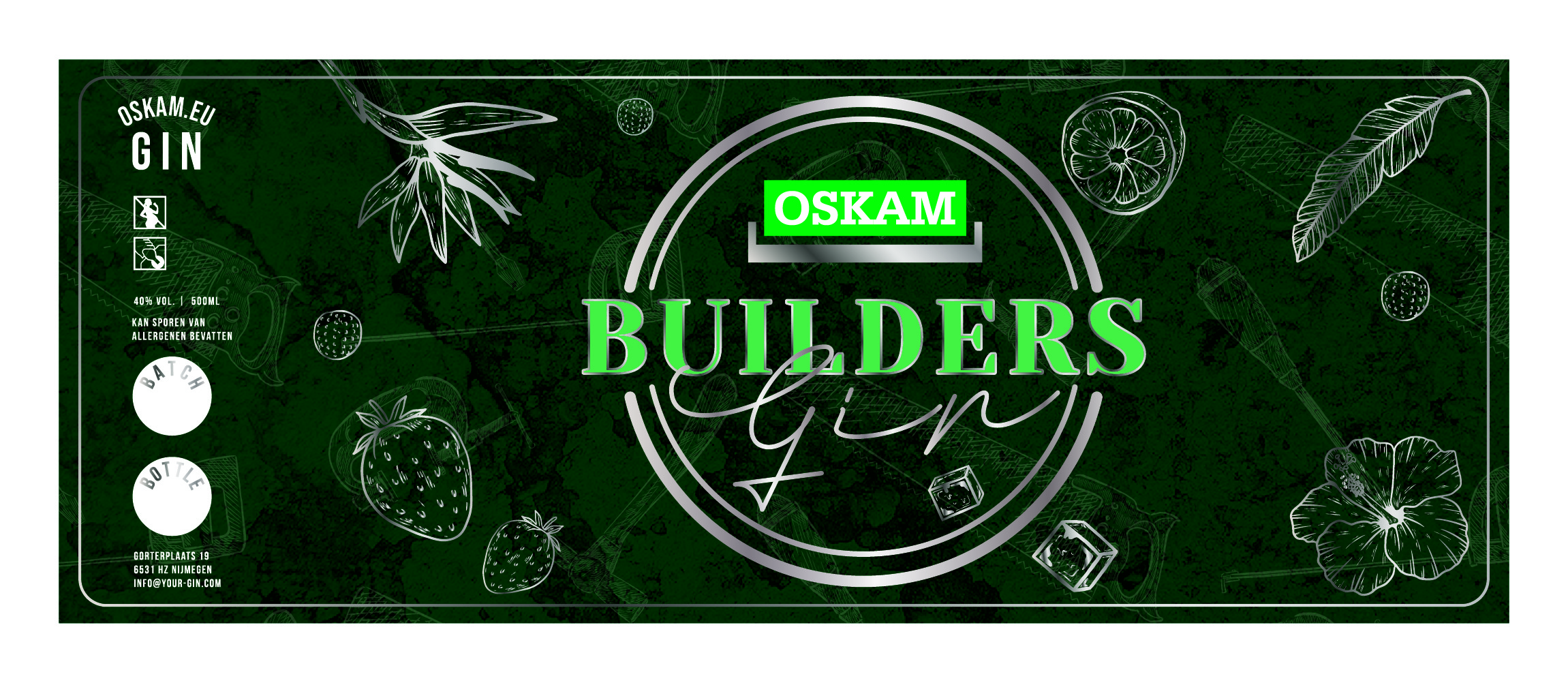 Label Design by Natalia Gaos for BOUWBEDRIJF OSKAM - BUNNIK B.V. | Design #34157629