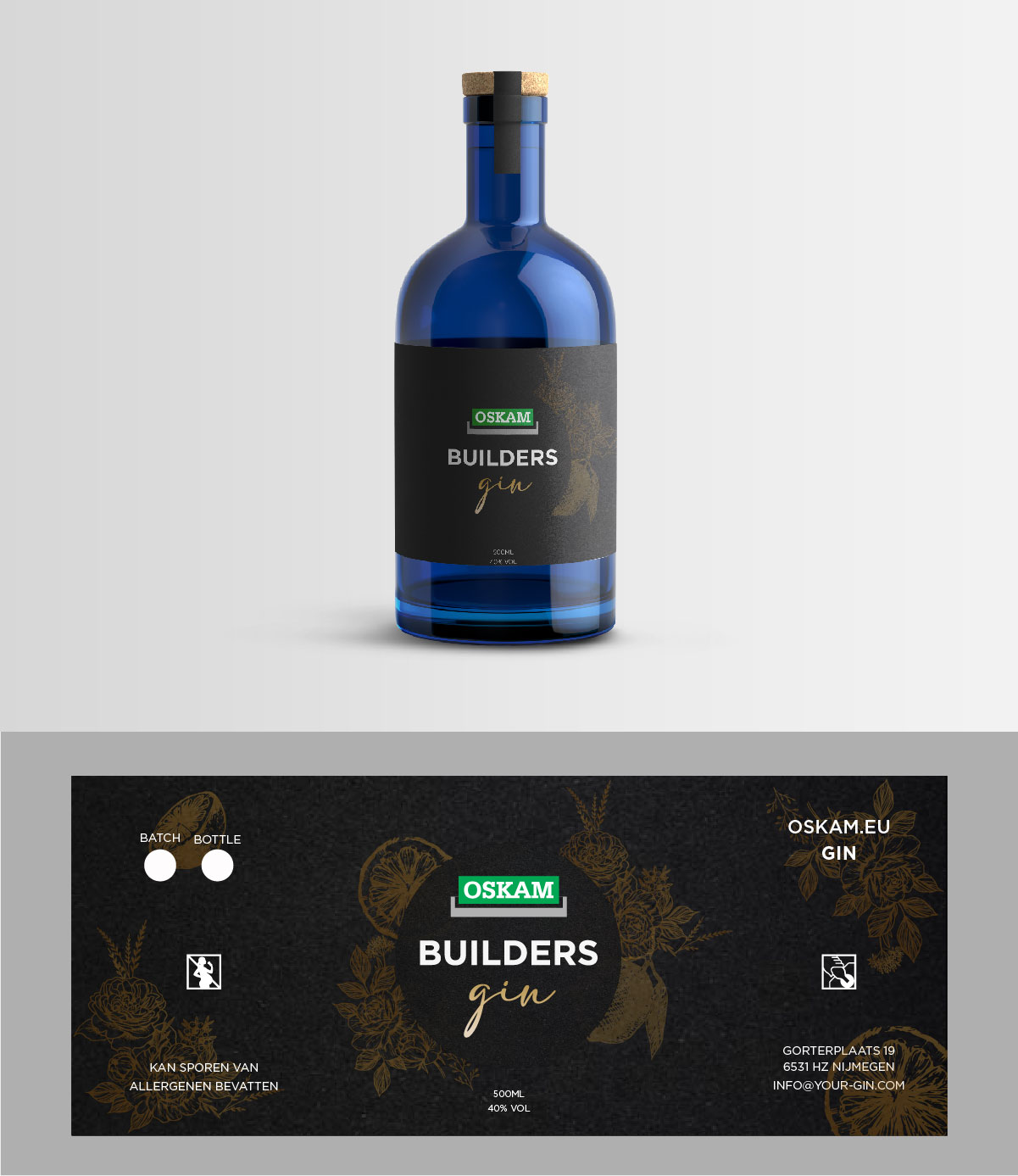Label Design by fly  design for BOUWBEDRIJF OSKAM - BUNNIK B.V. | Design #34151017
