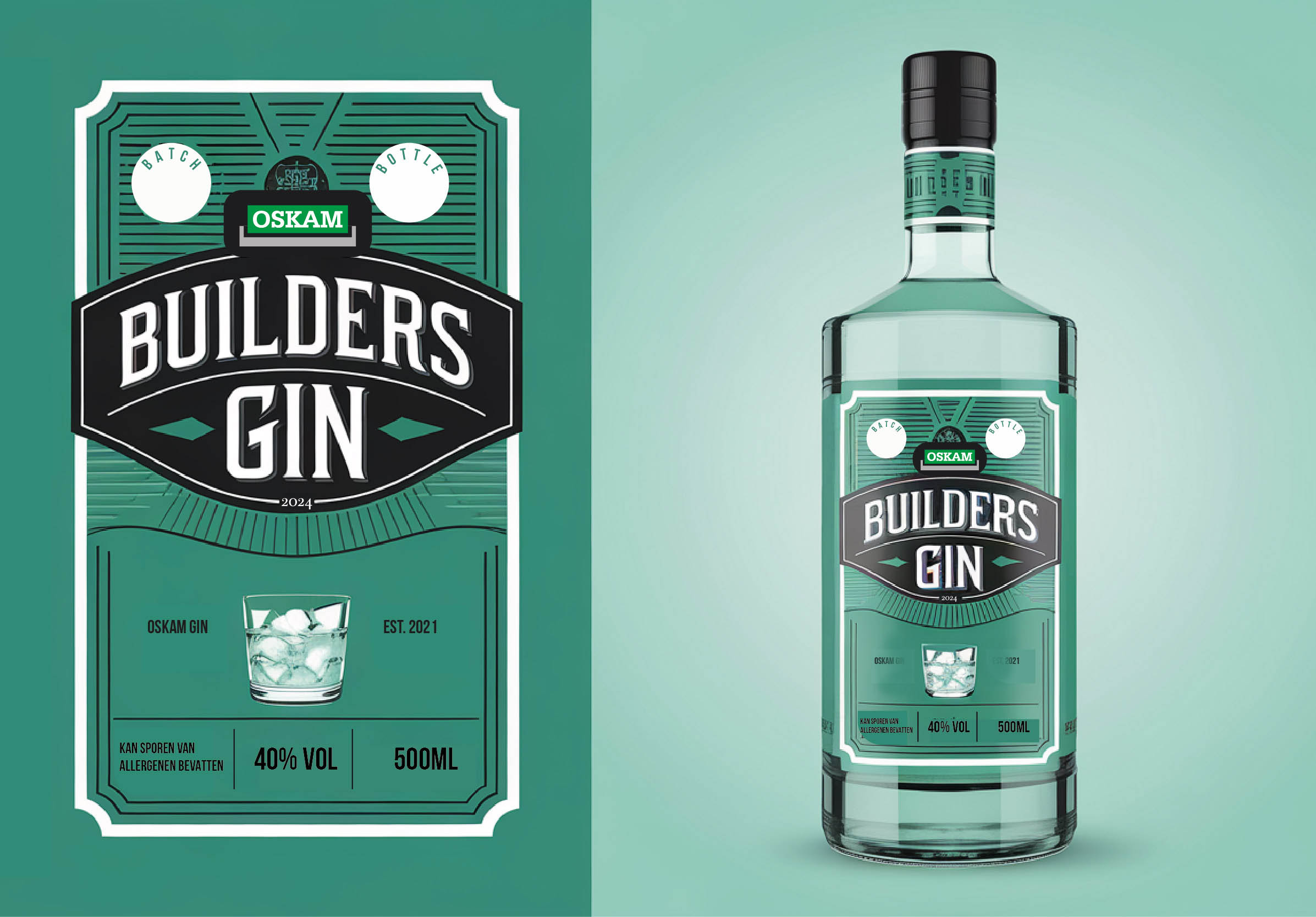 Label Design by aneskayirt for BOUWBEDRIJF OSKAM - BUNNIK B.V. | Design #34148646