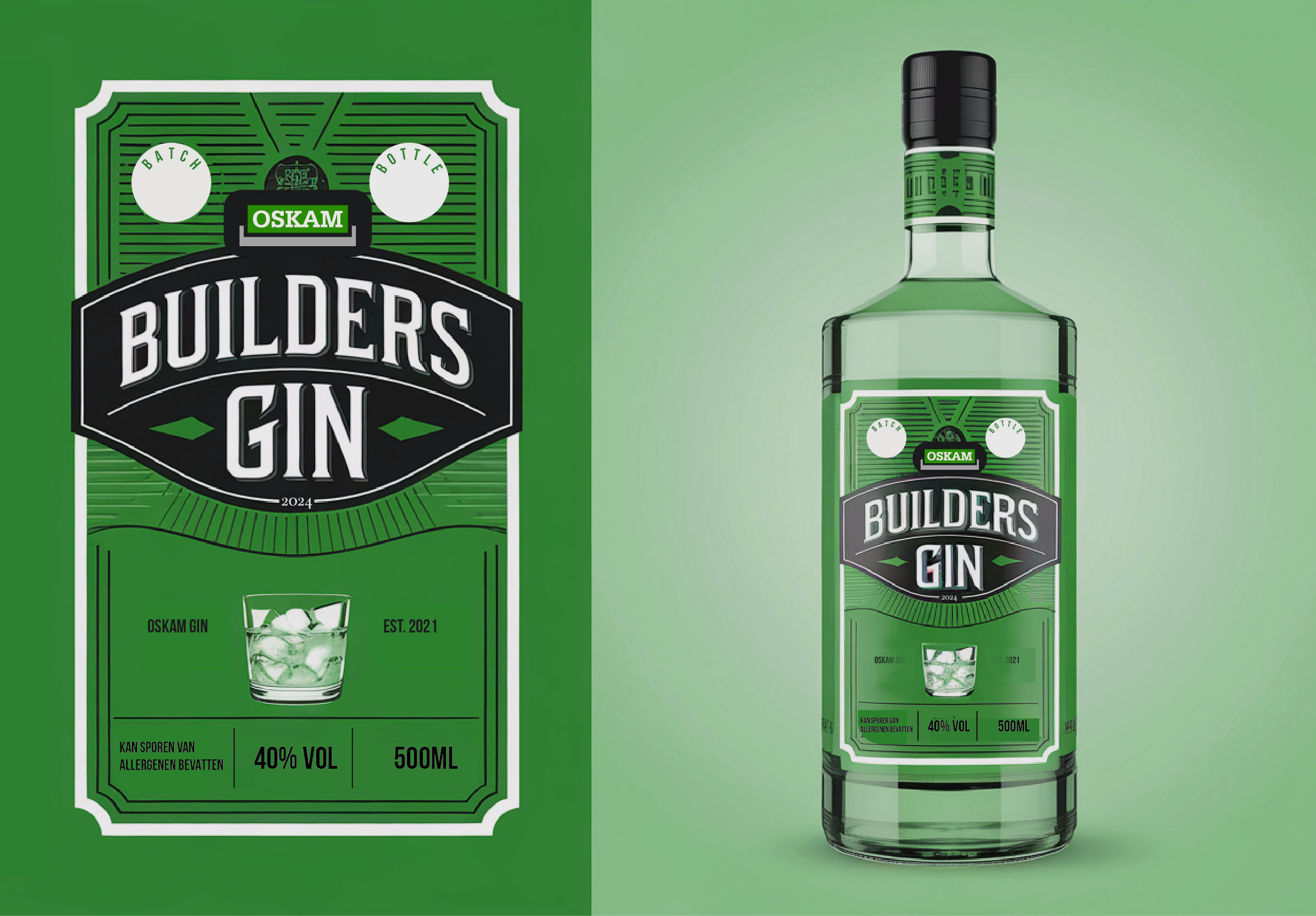 Label Design by aneskayirt for BOUWBEDRIJF OSKAM - BUNNIK B.V. | Design #34148676