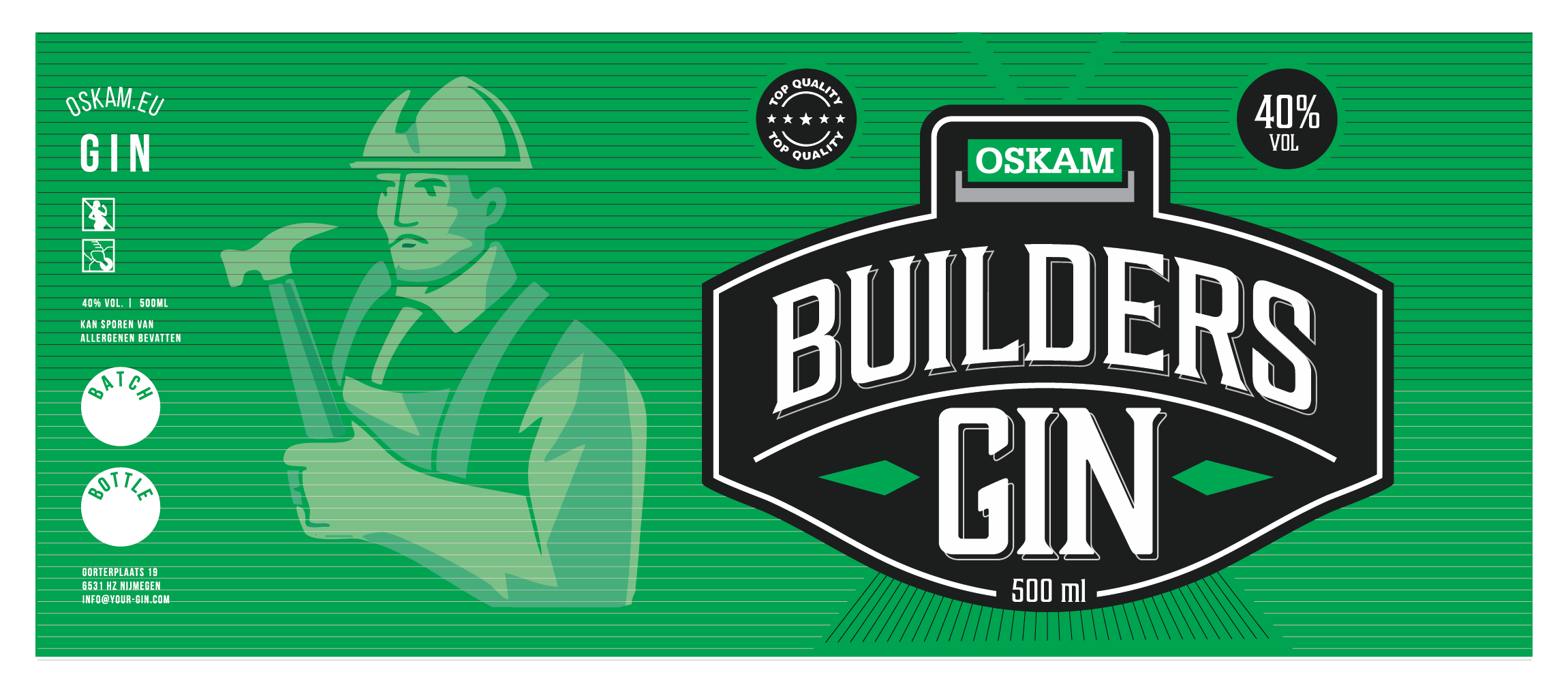 Label Design by aneskayirt for BOUWBEDRIJF OSKAM - BUNNIK B.V. | Design #34153877