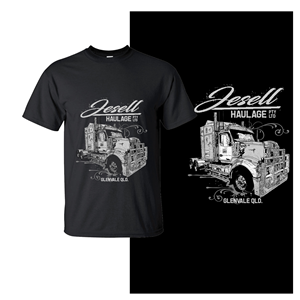 T-shirt Design by onze design for Jesell Haulage pty ltd | Design #34219395