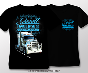 T-Shirt-Design von NancyTan für Jesell Haulage pty ltd | Design: #34161518