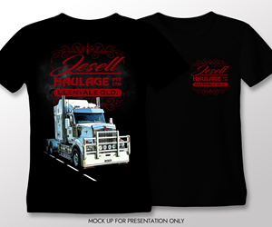 T-Shirt-Design von NancyTan für Jesell Haulage pty ltd | Design: #34161519