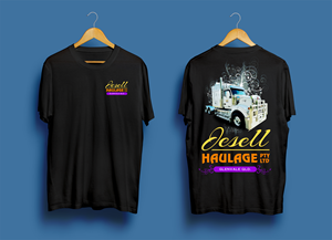 T-Shirt-Design von Sun Moon Graphic Designer für Jesell Haulage pty ltd | Design: #34157314