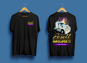 T-Shirt-Design von Sun Moon Graphic Designer für Jesell Haulage pty ltd | Design: #34157316