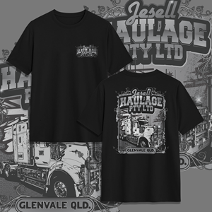 T-Shirt-Design von V FOUR Design für Jesell Haulage pty ltd | Design: #34202107