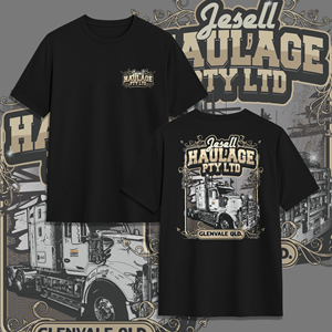 T-Shirt-Design von V FOUR Design für Jesell Haulage pty ltd | Design: #34233763