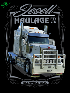 T-Shirt-Design von el_shekoo7 für Jesell Haulage pty ltd | Design: #34160900