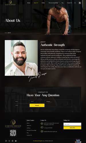 Wix Design by sai.designer87 for this project | Design: #34166626