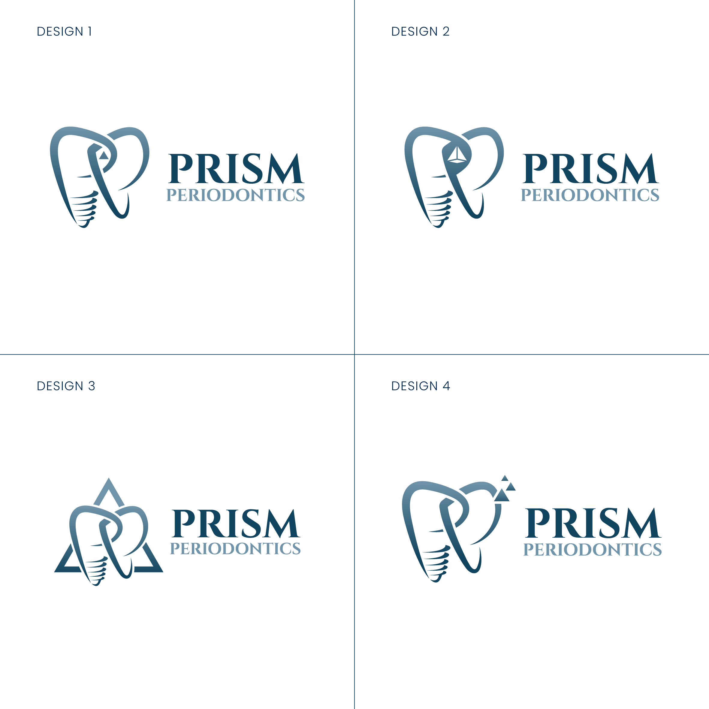 Diseño de Logo por Aljune Castro Designs para Prism Periodontics | Diseño #34266375