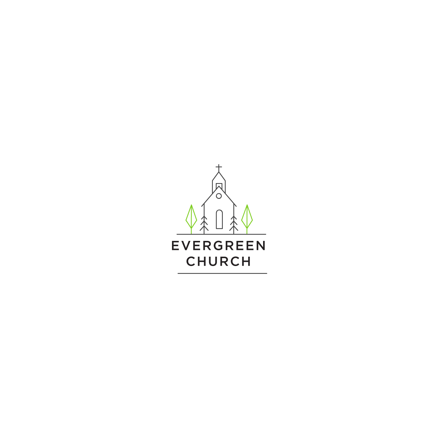 Logo Design by choni for Evergreen Church | Design #34175273