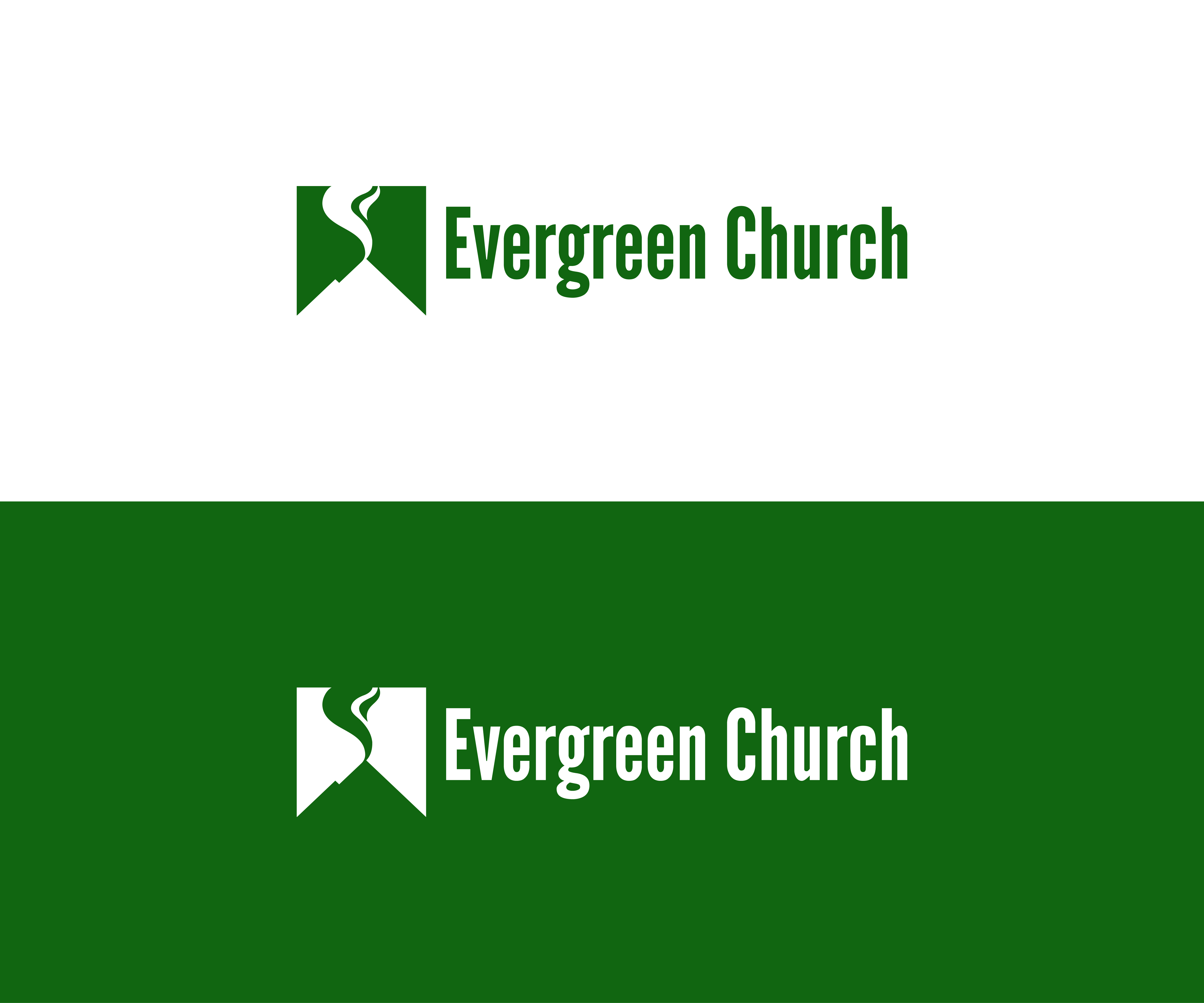 Logo Design by A K Azad 2 for Evergreen Church | Design #34166323