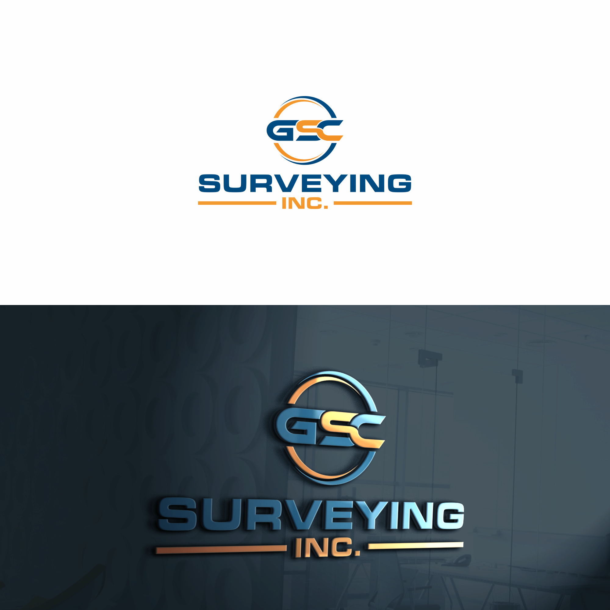Diseño de Logo por khenn para GSC Surveying, Inc. | Diseño #34164566