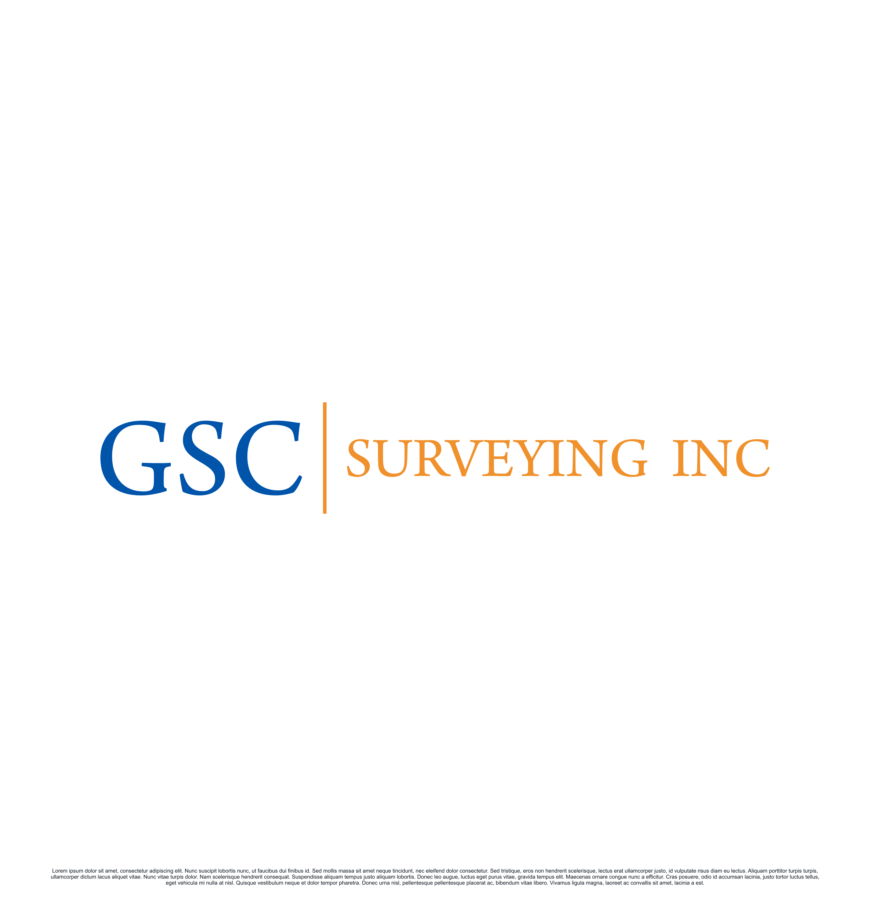 Logo Design by saesean for GSC Surveying, Inc. | Design #34164332