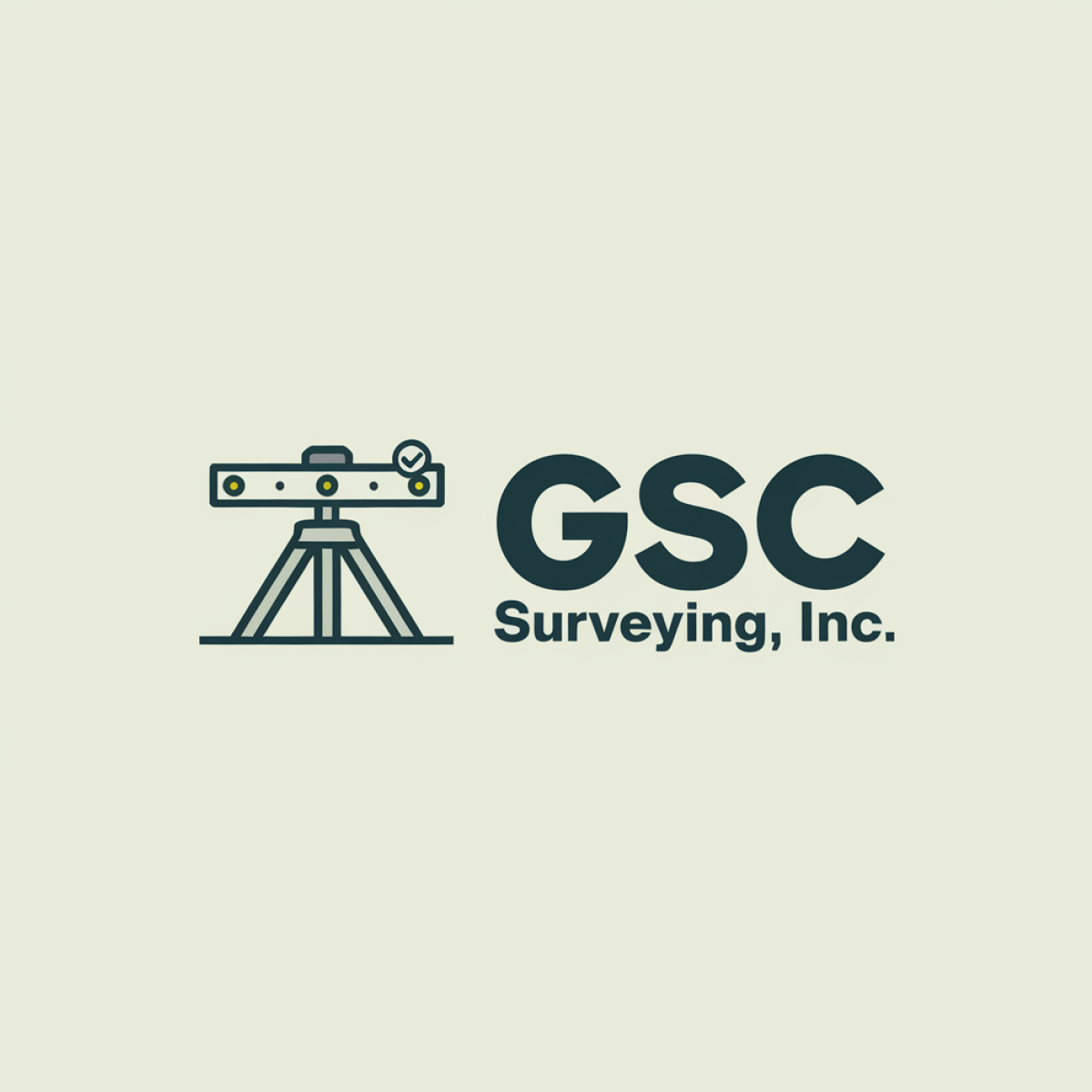 Logo Design by mekail for GSC Surveying, Inc. | Design #34154390