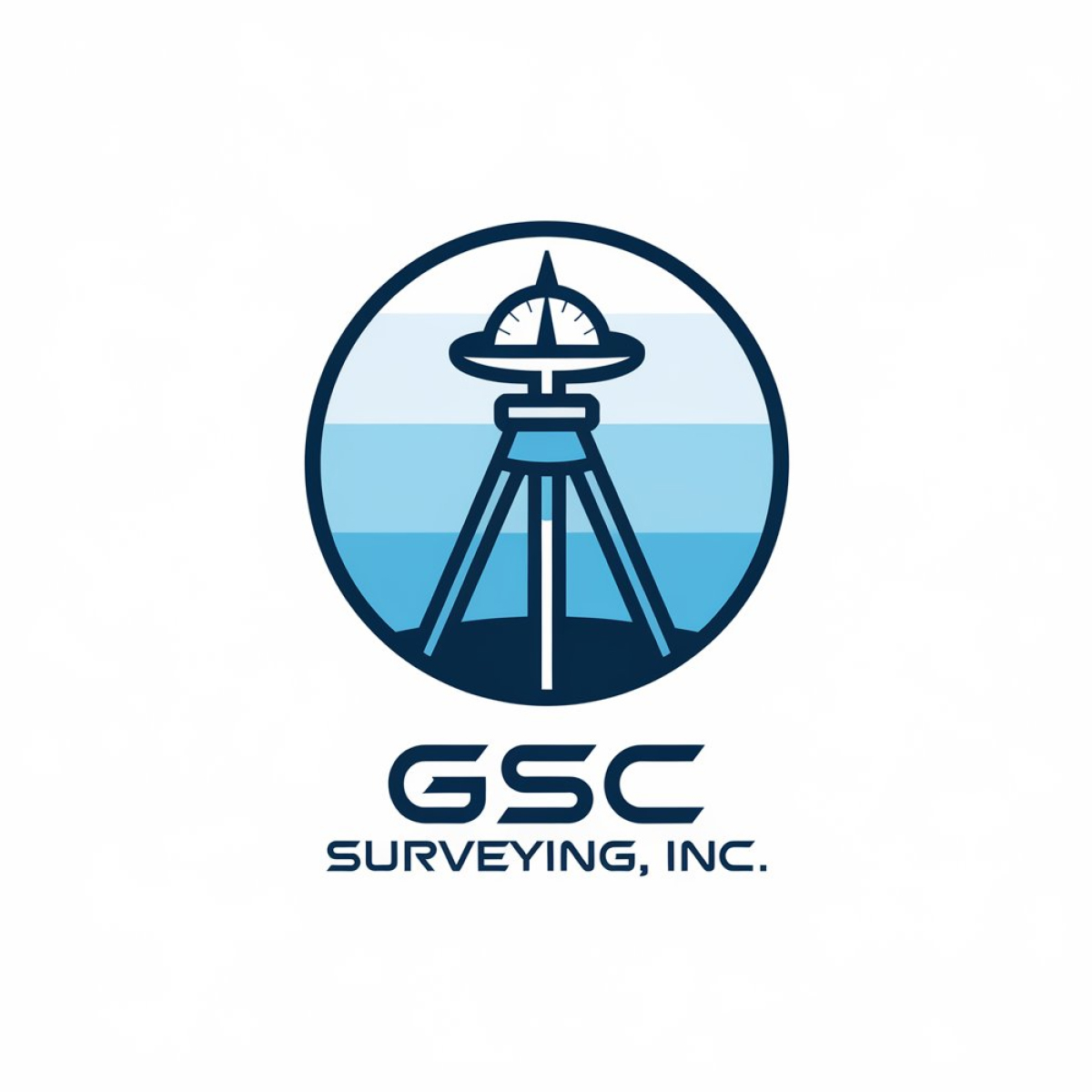 Logo Design by mekail for GSC Surveying, Inc. | Design #34154391