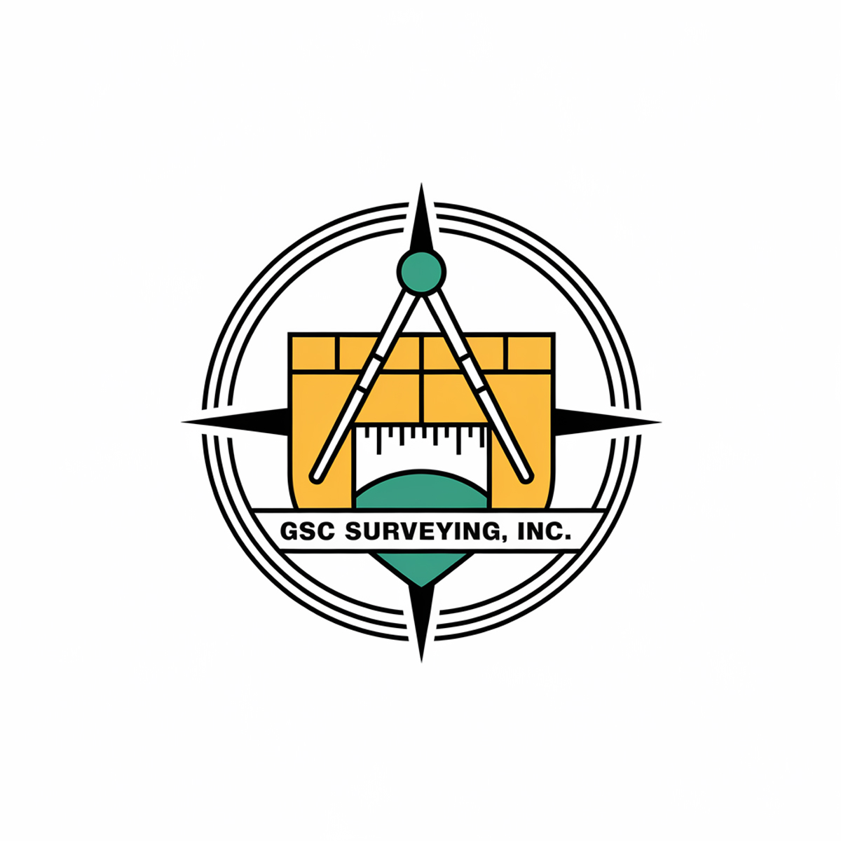 Logo Design by mekail for GSC Surveying, Inc. | Design #34154422