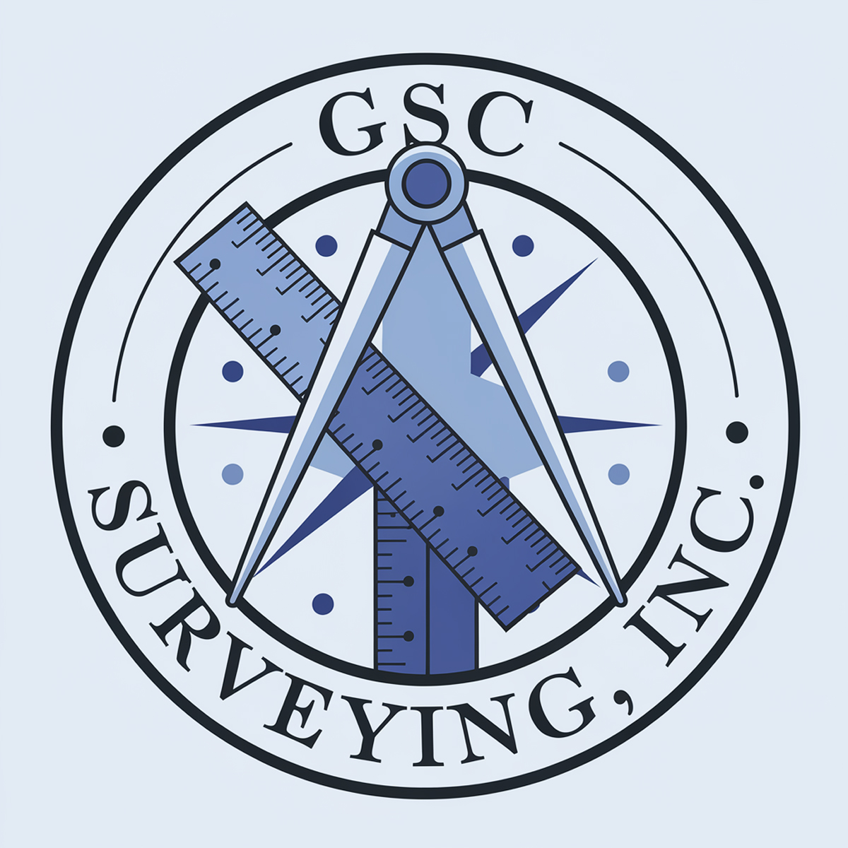 Logo Design by mekail for GSC Surveying, Inc. | Design #34161297
