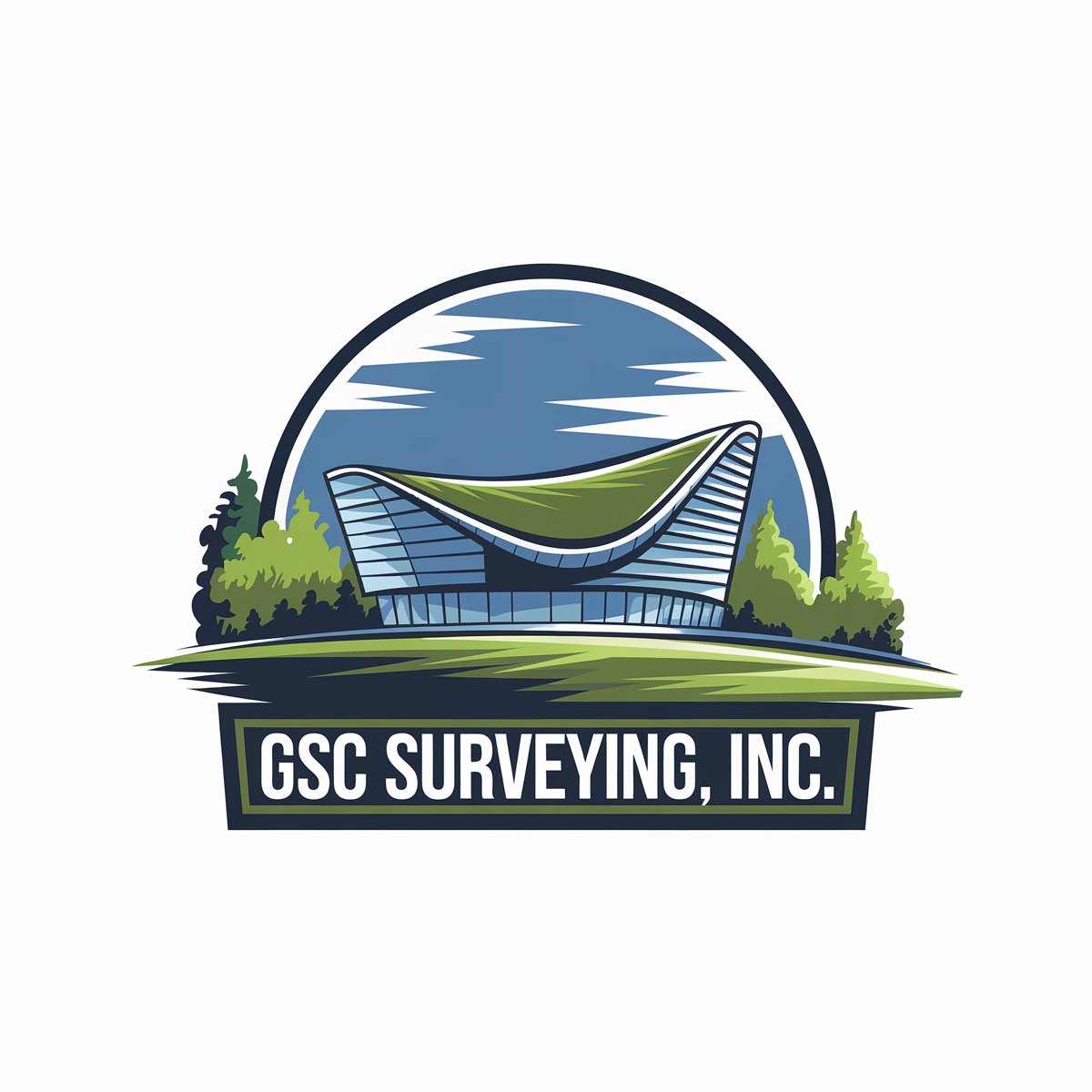 Logo Design by mekail for GSC Surveying, Inc. | Design #34161317