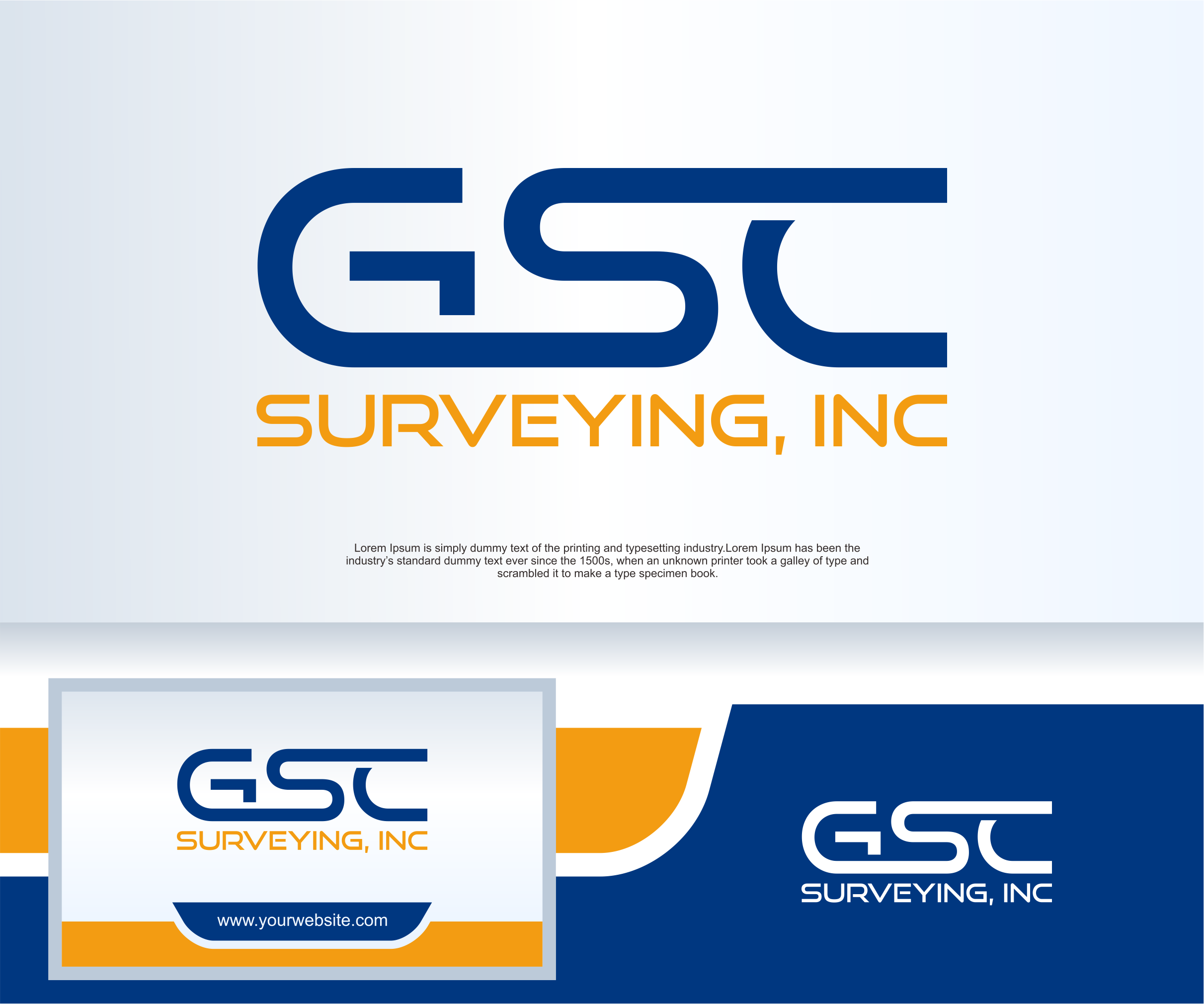 Logo-Design von Apache Kretek für GSC Surveying, Inc. | Design #34158075