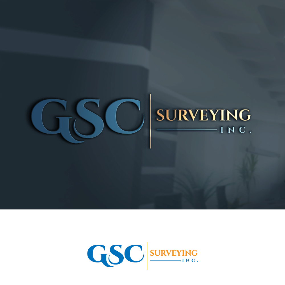 Logo-Design von Hamza  Al-Muttalib für GSC Surveying, Inc. | Design #34155588