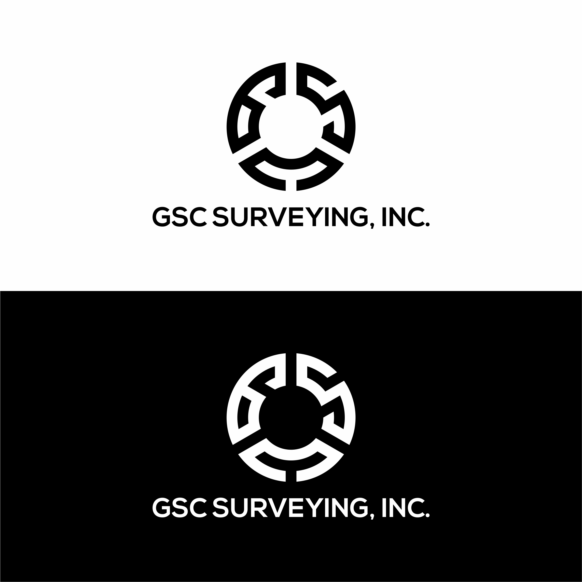 Logo-Design von Argidhan für GSC Surveying, Inc. | Design #34163802