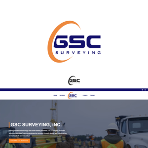 Logo Design by MasMasDesign for GSC Surveying, Inc. | Design: #34160421