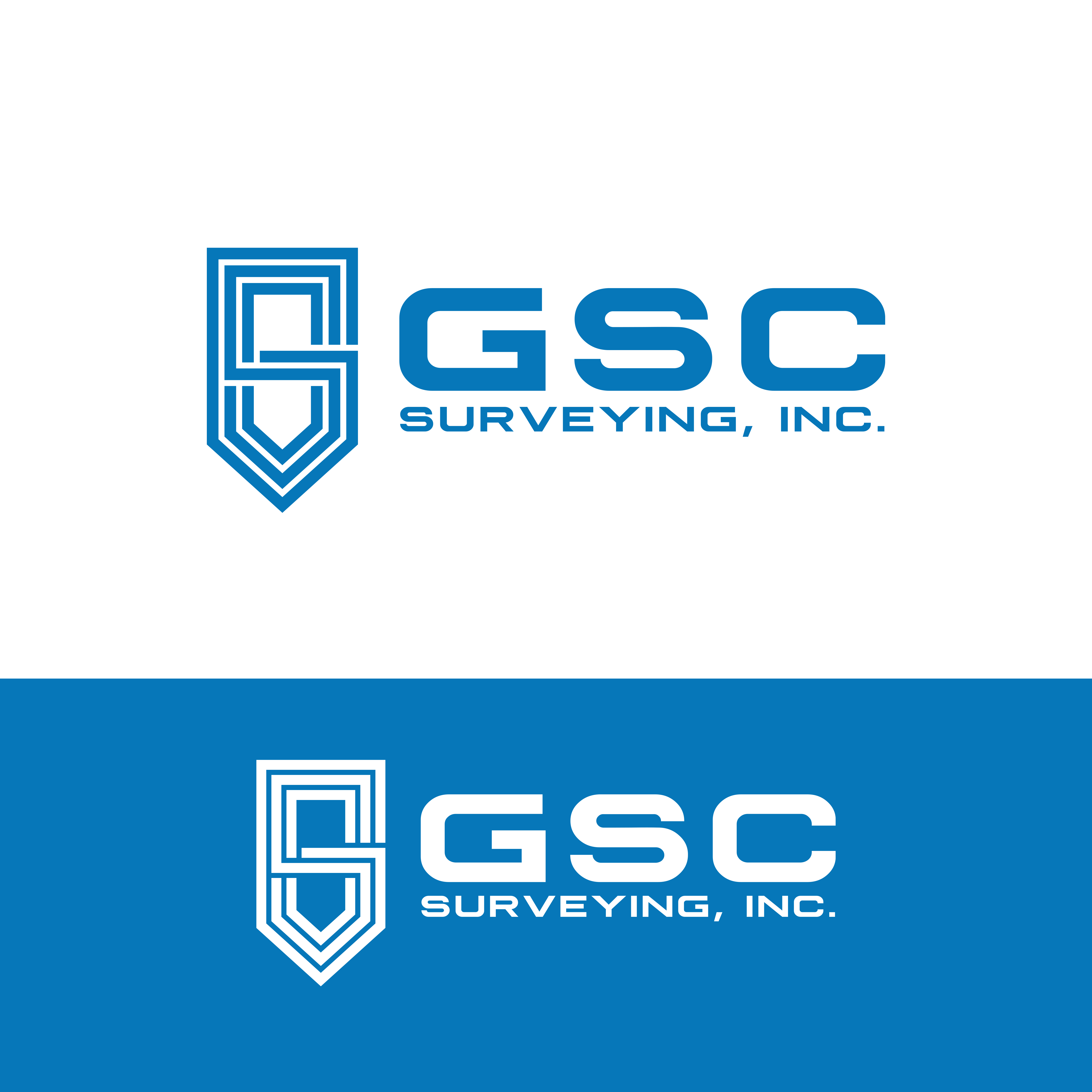 Logo Design by Monique6699 for GSC Surveying, Inc. | Design #34157673