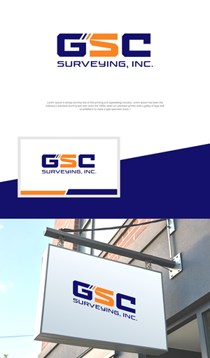 Logo Design by JesPixel for GSC Surveying, Inc. | Design: #34161510