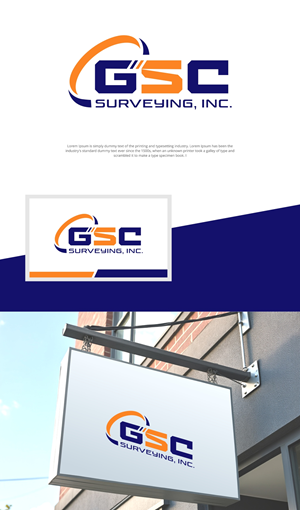 Logo Design by JesPixel for GSC Surveying, Inc. | Design: #34161511