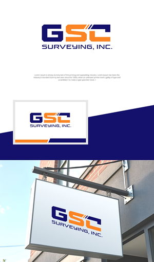 Logo Design by JesPixel for GSC Surveying, Inc. | Design: #34161512