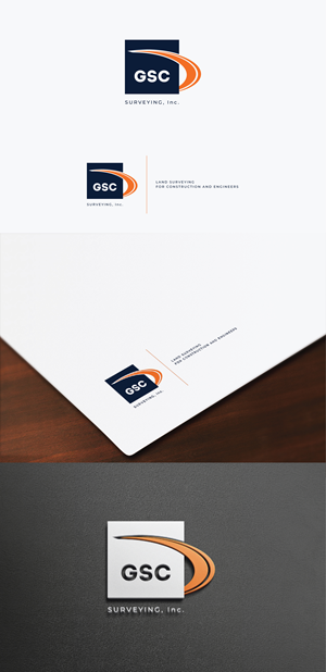 Logo Design by IMilenovic for GSC Surveying, Inc. | Design: #34155488