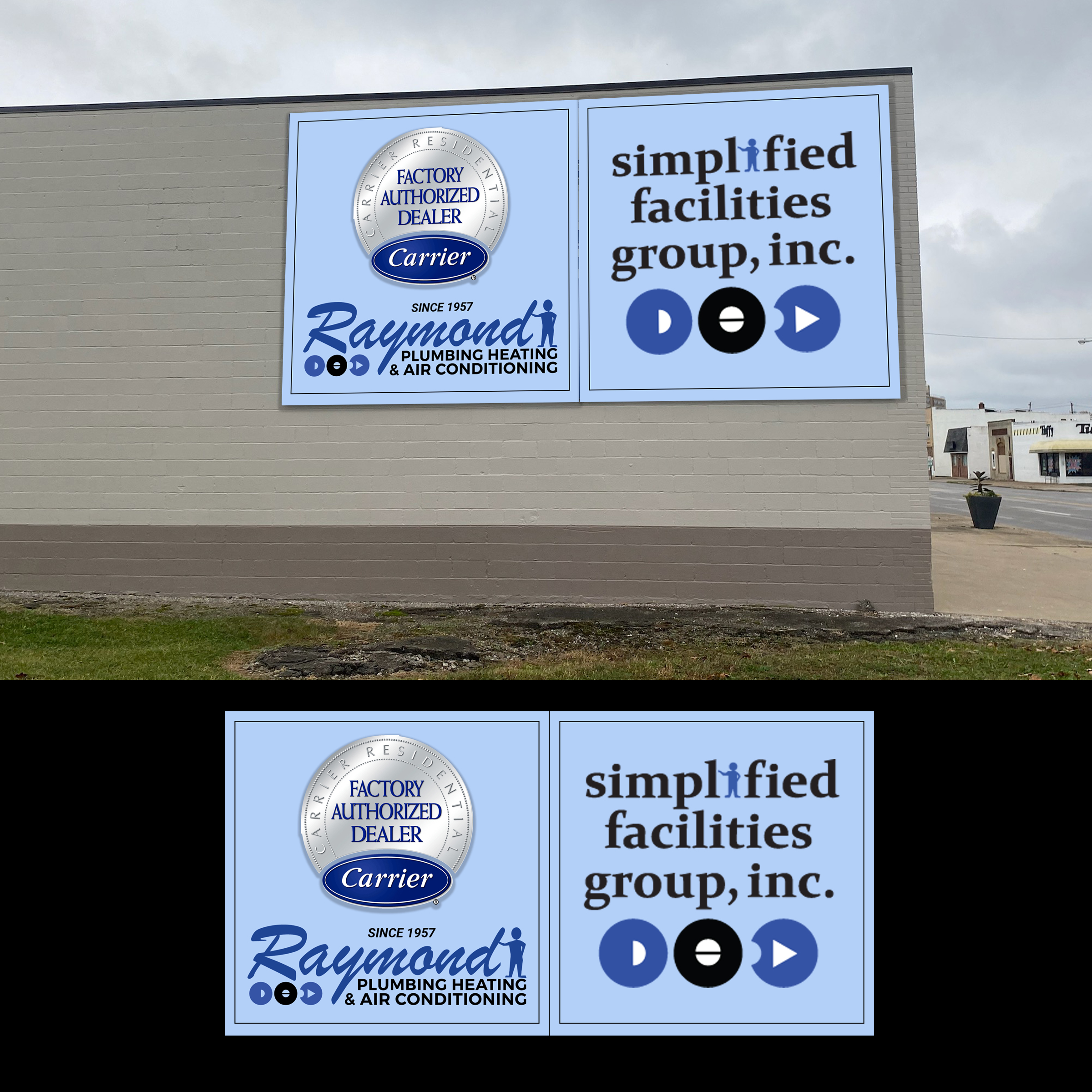 Signage Design by Designers Hub for Simplified Facilities Group, Inc. | Design #34164293