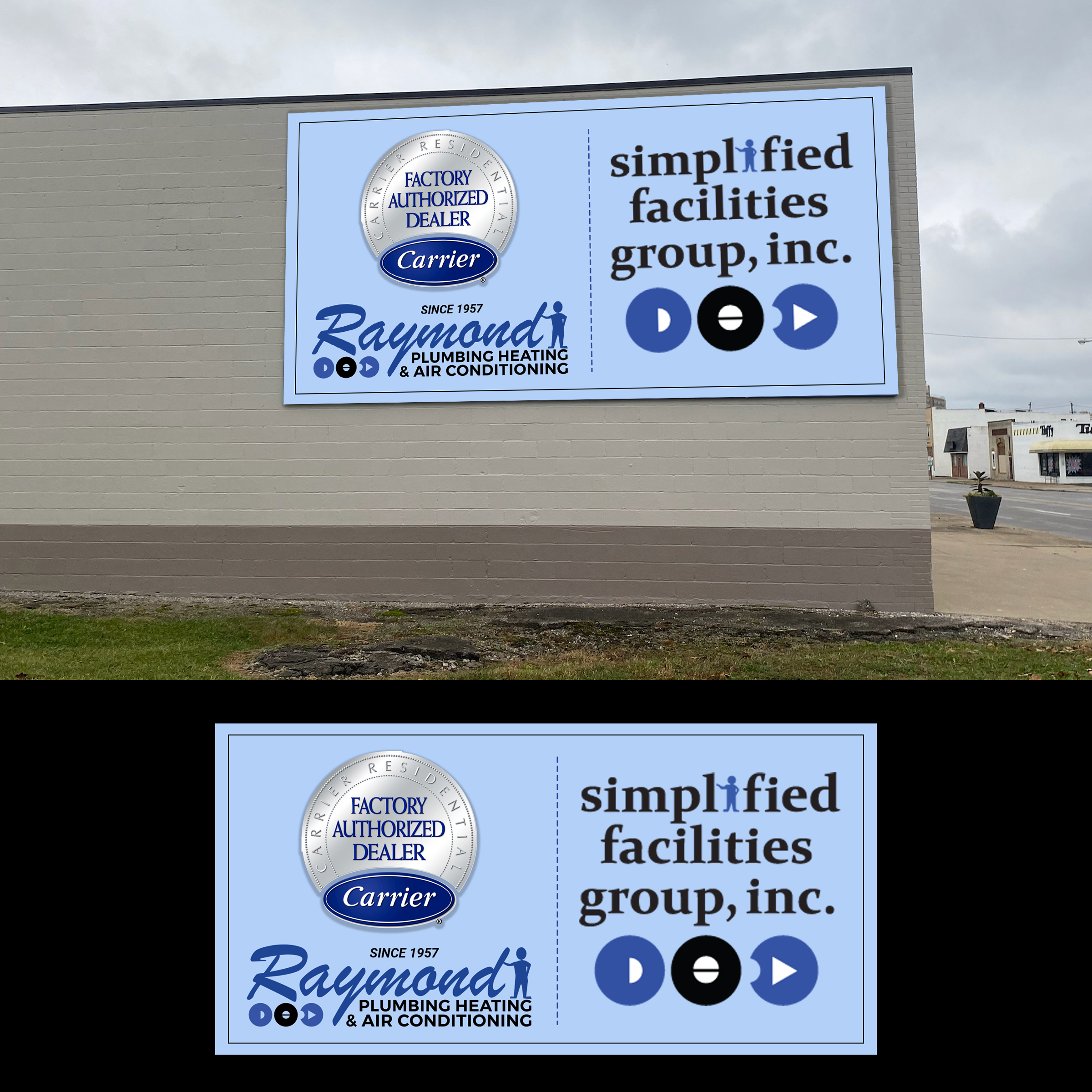Signage Design by Designers Hub for Simplified Facilities Group, Inc. | Design #34164345