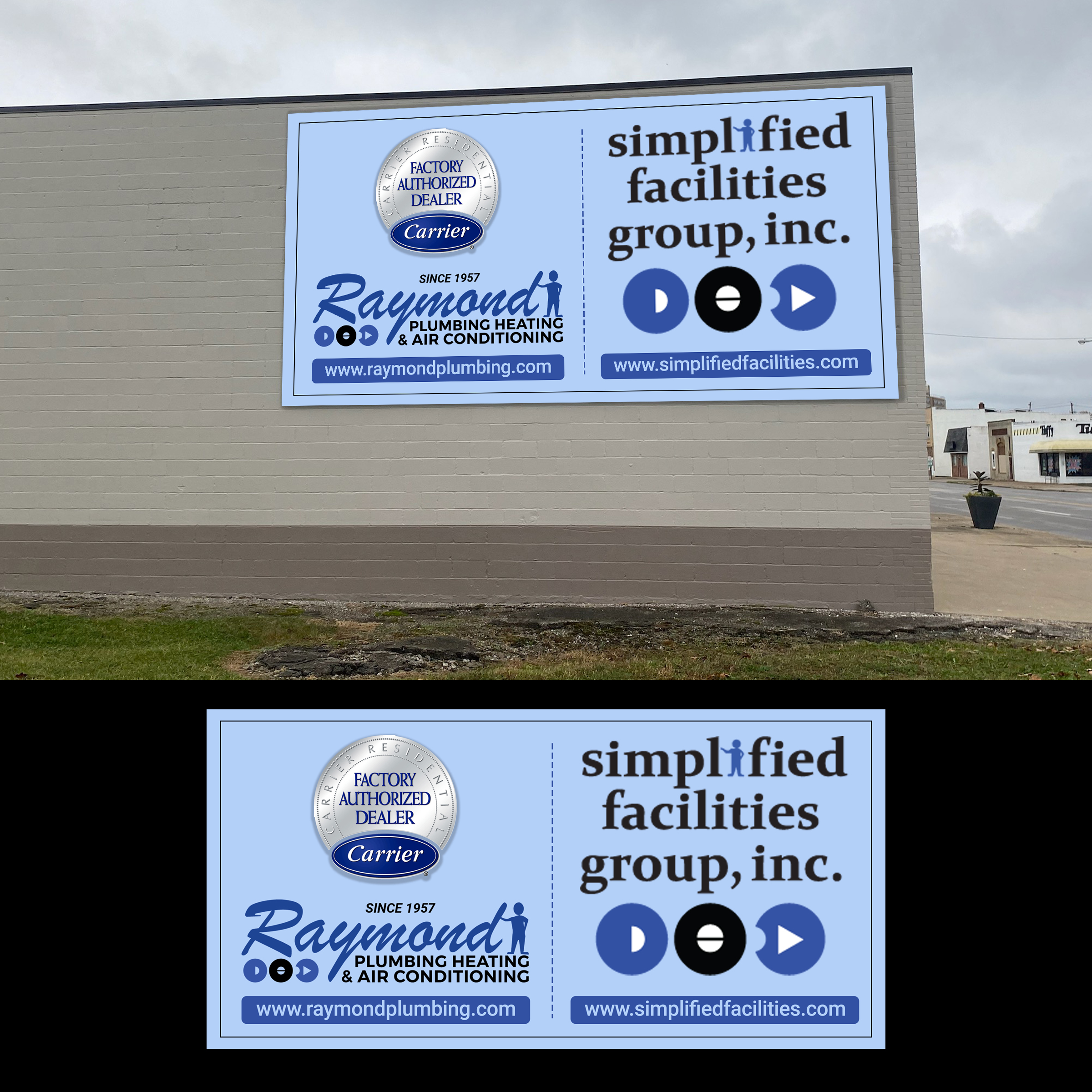 Signage Design by Designers Hub for Simplified Facilities Group, Inc. | Design #34164459