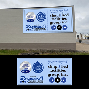 Signage Design by Designers Hub for Simplified Facilities Group, Inc. | Design: #34164564