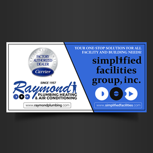 Signage Design by Designers Hub for Simplified Facilities Group, Inc. | Design: #34394296