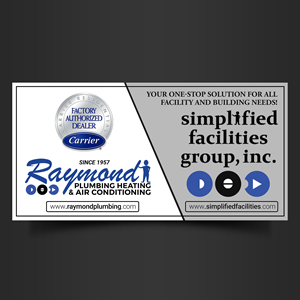 Schilder-Design von Designers Hub für Simplified Facilities Group, Inc. | Design: #34421981